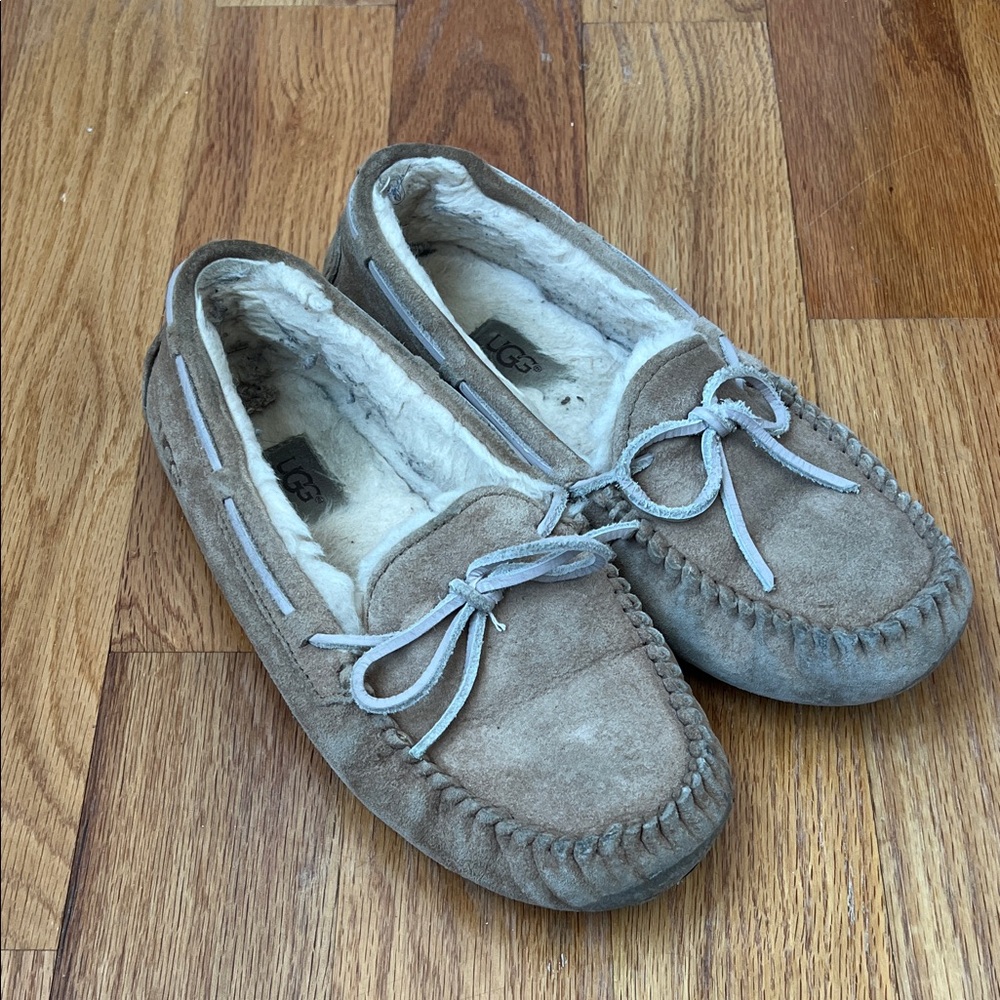 UGG Women’s Brown Suede Loafers